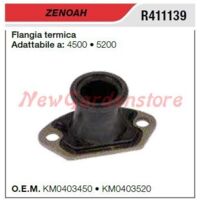 Bride thermique ZENOAH tronçonneuse 4500 5200 R411139