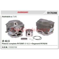 KAWASAKI taille-haie TJ45 piston cylindre segments R170398