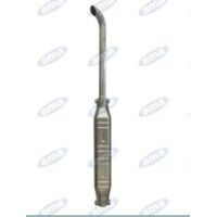 Silencieux avec extension droite 60mm diamètre L1085mm pour tracteur agricole