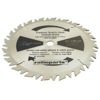 Lame de débroussailleuse compatible 250 mm diamètre d'alésage 20 mm