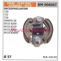 Embrayage complet EMAK moteur débroussailleuse 720 722 726 SPARTA 26 006067