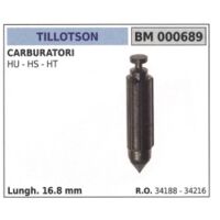 TILLOTSON HU - HS - HT carburateur aiguille longueur 16.8 mm 34188