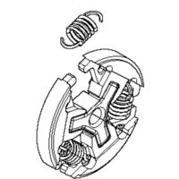 Embrayage tronçonneuse Husqvarna / Zenoah