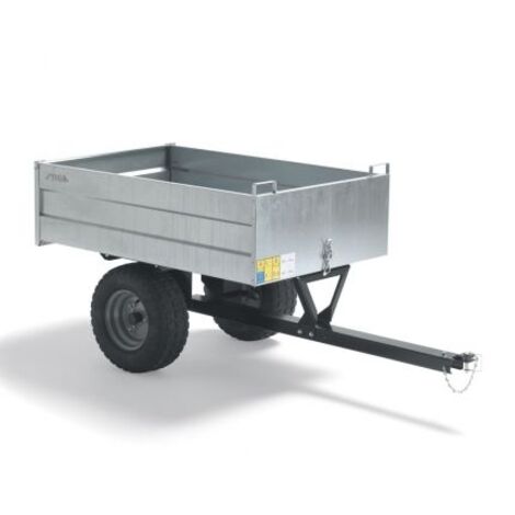 Pro Cart Anhänger für Rasentraktor ORIGINAL CASTELGARDEN TC102 Schnitt 122 cm