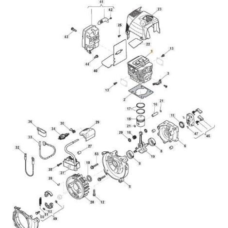 ORIGINAL STIGA-MOTORZYLINDER – 118801958/0