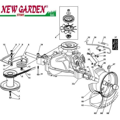 Puleggia Di Trasmissione Caltric 607163 Per Rasaerba Hustler Raptor X, XL, XD, XDX E Big Dog Rex - Foto 3