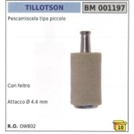 TILLOTSON kleine Ausführung mit Filzanschluss Ø 4,4 mm OW802