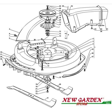 Gruppo mandrino compatibile con Husqvarna 42 46 46 48 54 54 Gruppo mandrino compatibile con Husqvarna 42 46 46 48 54 54