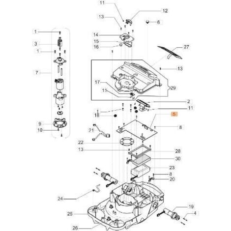 ORIGINAL ELEKTRONISCHE PLATINE EMAK AK455547