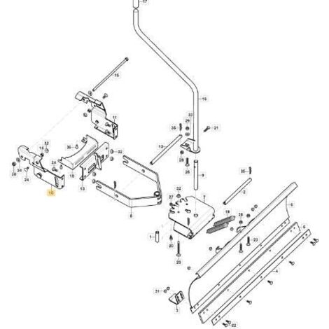 ORIGINAL RECHTE HALTERUNG STIGA - 118890027/0