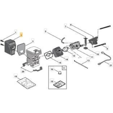 SCHALLDÄMPFER 360410 ORIGINAL STIGA - 4122040