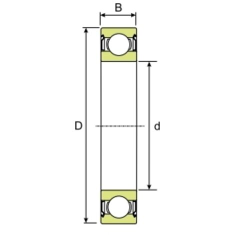 Kugellager 18307 2RS, 18x30x7mm, ABEC-5, Black Bearing Kugellager 18307 2RS, 18x30x7mm, ABEC-5, Black Bearing