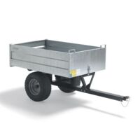 Pro Cart Anhänger für Rasentraktor ORIGINAL CASTELGARDEN TC102 Schnitt 122 cm
