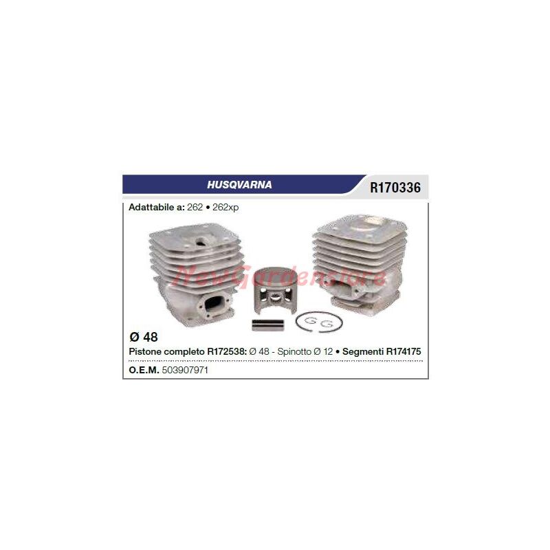 Cylinder Piston Kit For Husqvarna 261 262 262XP 262XPH 503541172 Chainsaw 48mm E - Foto 12