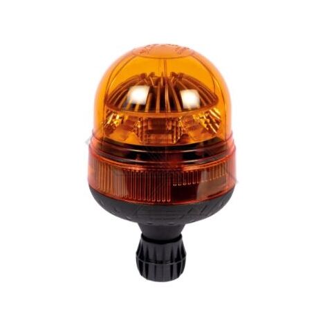Baliza luminosa Vega NEWGARDENSTORE 10-30V eje flexible ECE-R65 para tractor agrícola