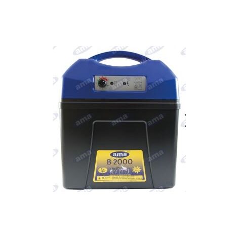 AMA Ranch B2000 electrificador para cercados con alimentación de 12 V 58510