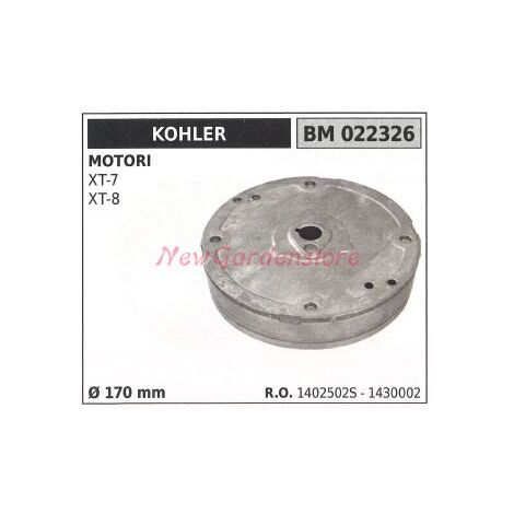 Volante magnético KOHLER motor XT 7 XT 8 Ø 170mm 022326 1402502S