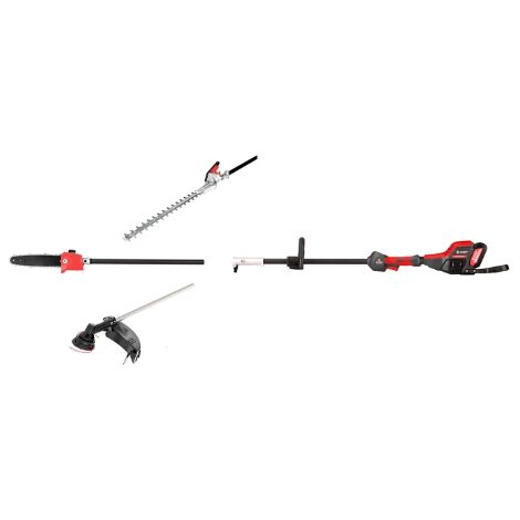Desbrozadora Batería De 800W Con 2 Baterías Y 3 Cuchillas, Velocidad 18000 RPM, Longitud Ajustable De 90-120 Cm, Ideal Para Mantener Patios Y Jardines