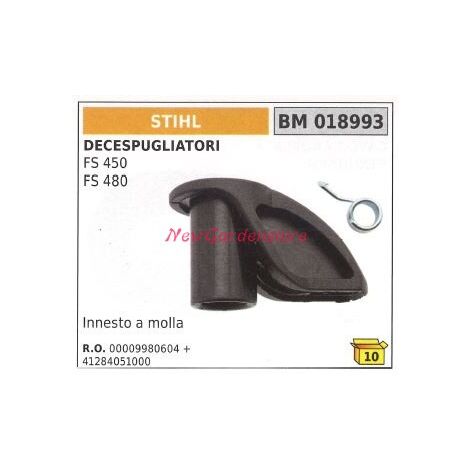 Capuchón del tubo de conexión de la bujía de encendido Desbrozadora STIHL FS 450 480 018993