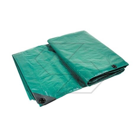 Lona con ojales 8x12 m esquinas reforzadas impermeable lavable antidesgarro (1/2)