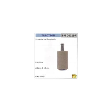 TILLOTSON tipo pequeño con conexión de fieltro Ø 4,4 mm OW802