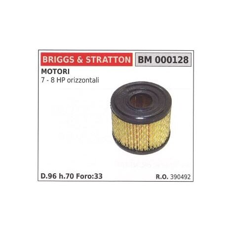 Filtro de aire BRIGGS&STRATTON para cortacésped INTEK 5,5 6,5 CV Filtro de aire BRIGGS&STRATTON para cortacésped INTEK 5,5 6,5 CV