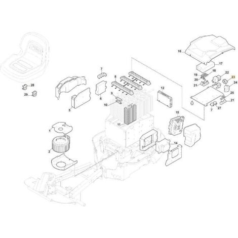 LEM - SENSOR DE CORRIENTE ORIGINAL STIGA - 118361010/0