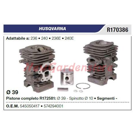 Segmentos cilindro pistón motosierra HUSQVARNA 236 240 236E 240E R170386