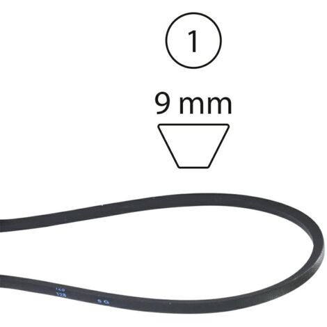 Correa Trapezoidal SPZ 1337 Para Transmisiones De Alto Rendimiento