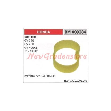 Prefiltro de aire motores HONDA GV 340 400 400K1 10 11 HP 009284