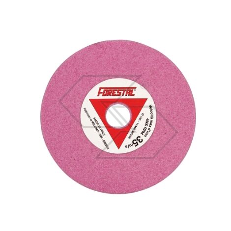 Juego de 5 discos de afilar de grano fino color rosa para afiladoras de cadena de motosierra