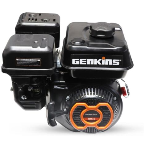 Motor de gasolina GENKINS GK300C 300cc eje horizontal 23mm arranque de retroceso