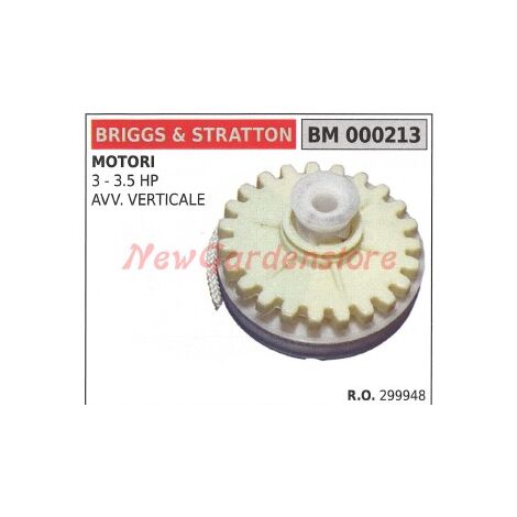 Polea de arranque motor cortacésped B&S 3-3,5 HP 000213