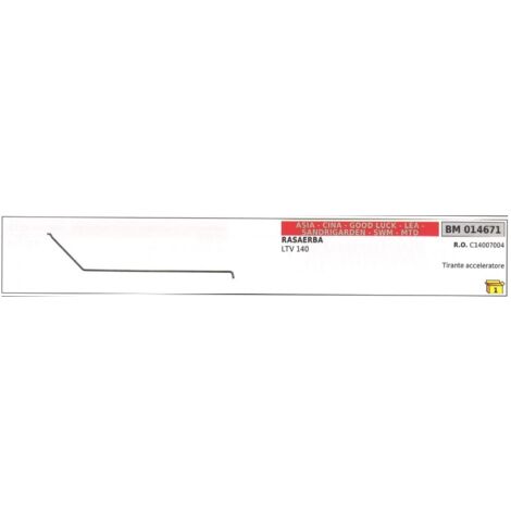 ASIA cortacésped LTV 140 varillaje del acelerador 014671