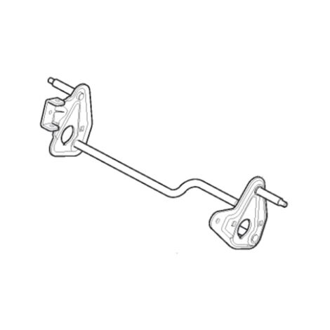 ORIGINAL STIGA cortacésped eje de la rueda trasera BT6748TBIS 381302895/1 (1/2)