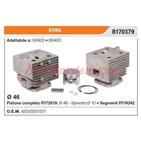 Segmentos de cilindro de émbolo Motosierra STIHL SR420 BR420 R170379