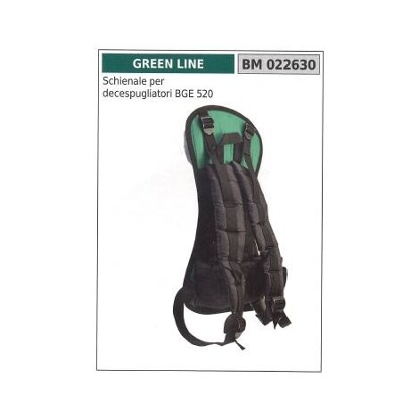 Respaldo para desbrozadora de mochila BGE 520 GREEN LINE