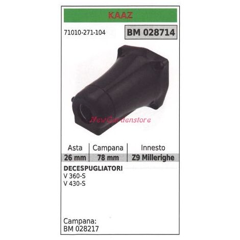 Conjunto embrague KAAZ, desbrozadora V360-S 028714