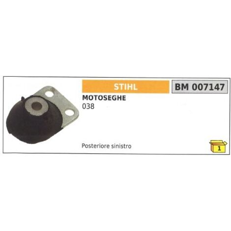 Motosierra STIHL antivibración trasera izquierda 038 007147