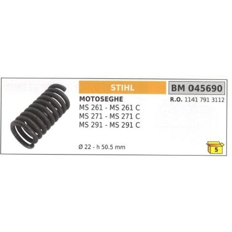 Muelle antivibración STIHL MS 261/C 271/C 291/C 045690