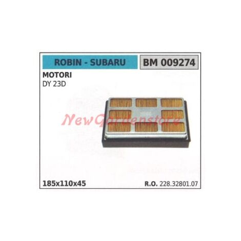 Filtro de aire ROBIN para motor de cortacésped DY 23D 009274