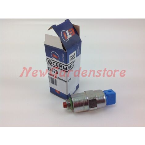Válvula de cierre de combustible 12 voltios 12876 solenoide DELPHI 7185.900 PERKINS CASE (1/4)