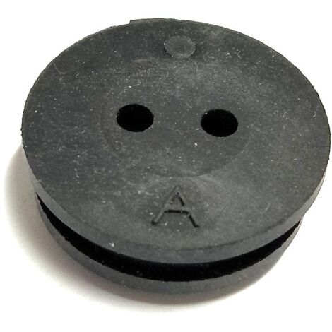 Racor de 2 orificios para el depósito de la desbrozadora D interior 24 mm H 11,5 mm