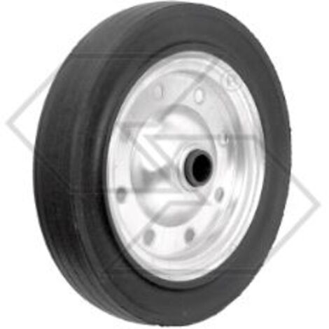 Rodo giratorio de goma maciza estándar - 6 (160mm) 135kg Rodo giratorio de goma maciza estándar - 6 (160mm) 135kg