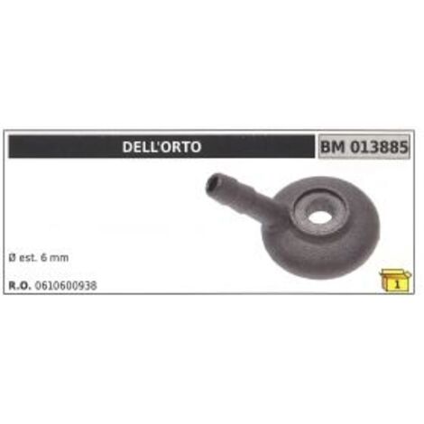 Tubo de admisión DELL'ORTO para carburador Ø  exterior 6 mm 0610600938
