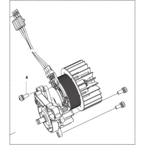 MOTOR KIT 538631101 HUSQVARNA ORIGINALES