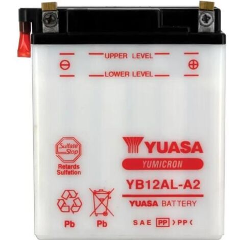 YUASA YB12AL-A2 12V 12.6AH 150A BATERÍA MOTO