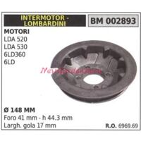 Polea de arranque de motoazada LOMBARDINI LDA 520 530 6LD360 6 LD 002893