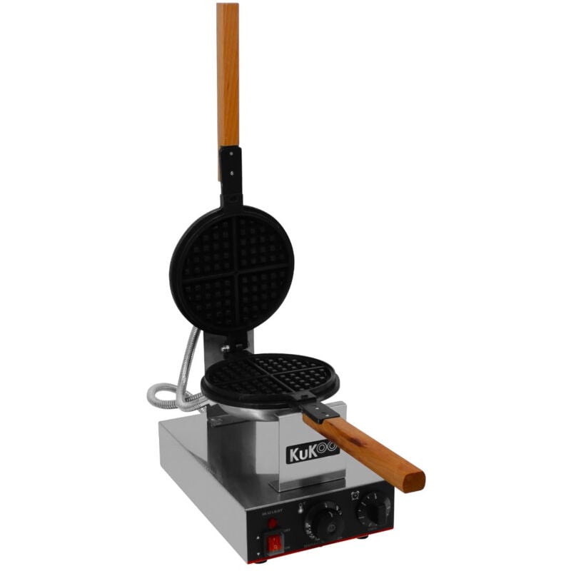 Waffle Iron Maker Machine 1400W + Hash Browns, or Any Breakfast