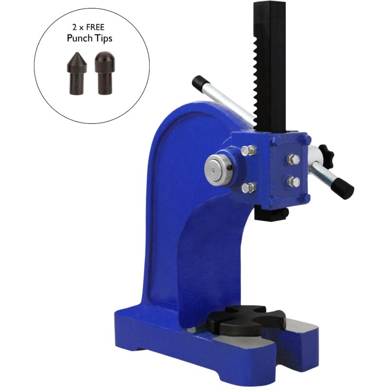 Arbor Press for Kydex, Hand operated ratcheting lever presses